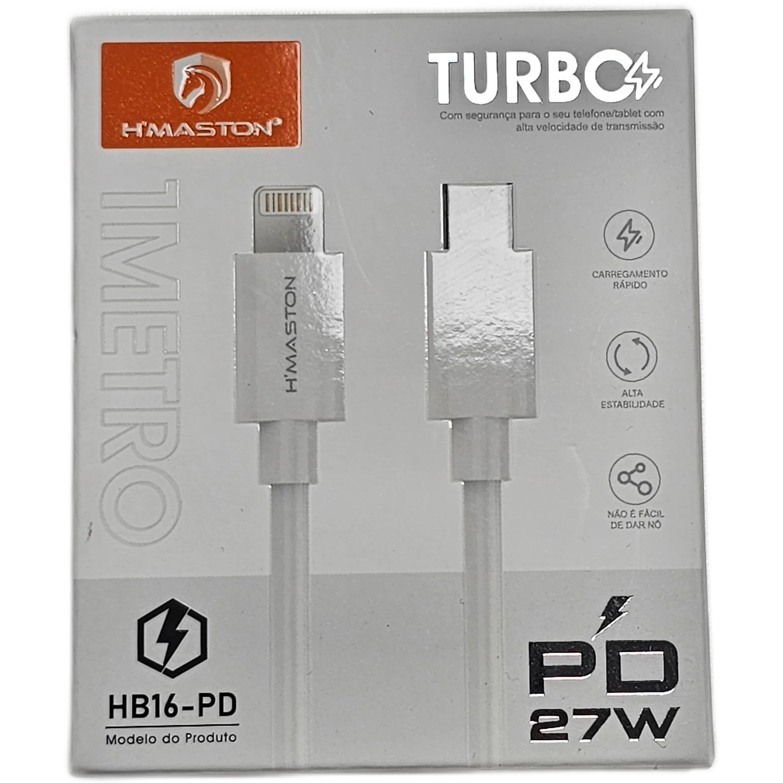 Cabo USB-C para Lightning