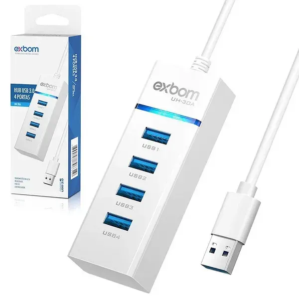 Hub USB Exbom 3.0 UH-30A