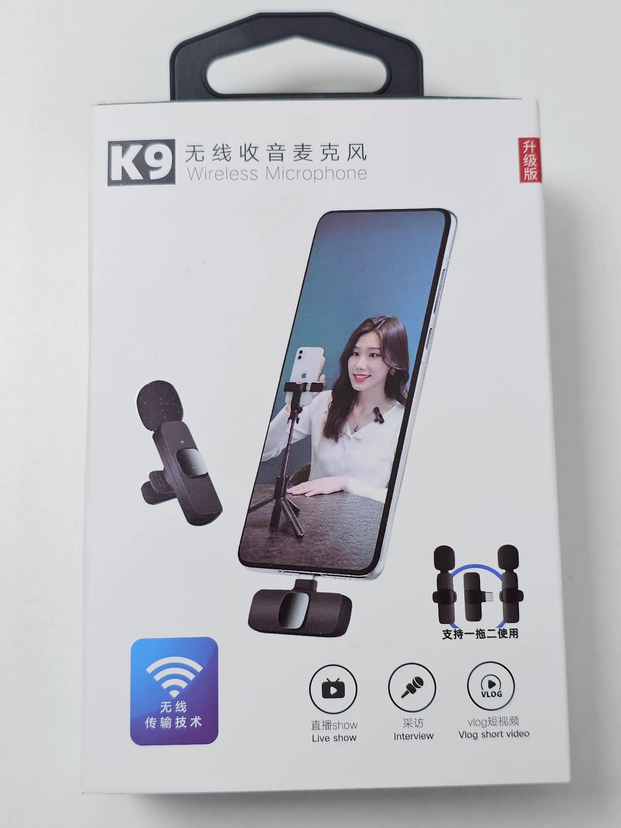 Microfone de Lapela K9