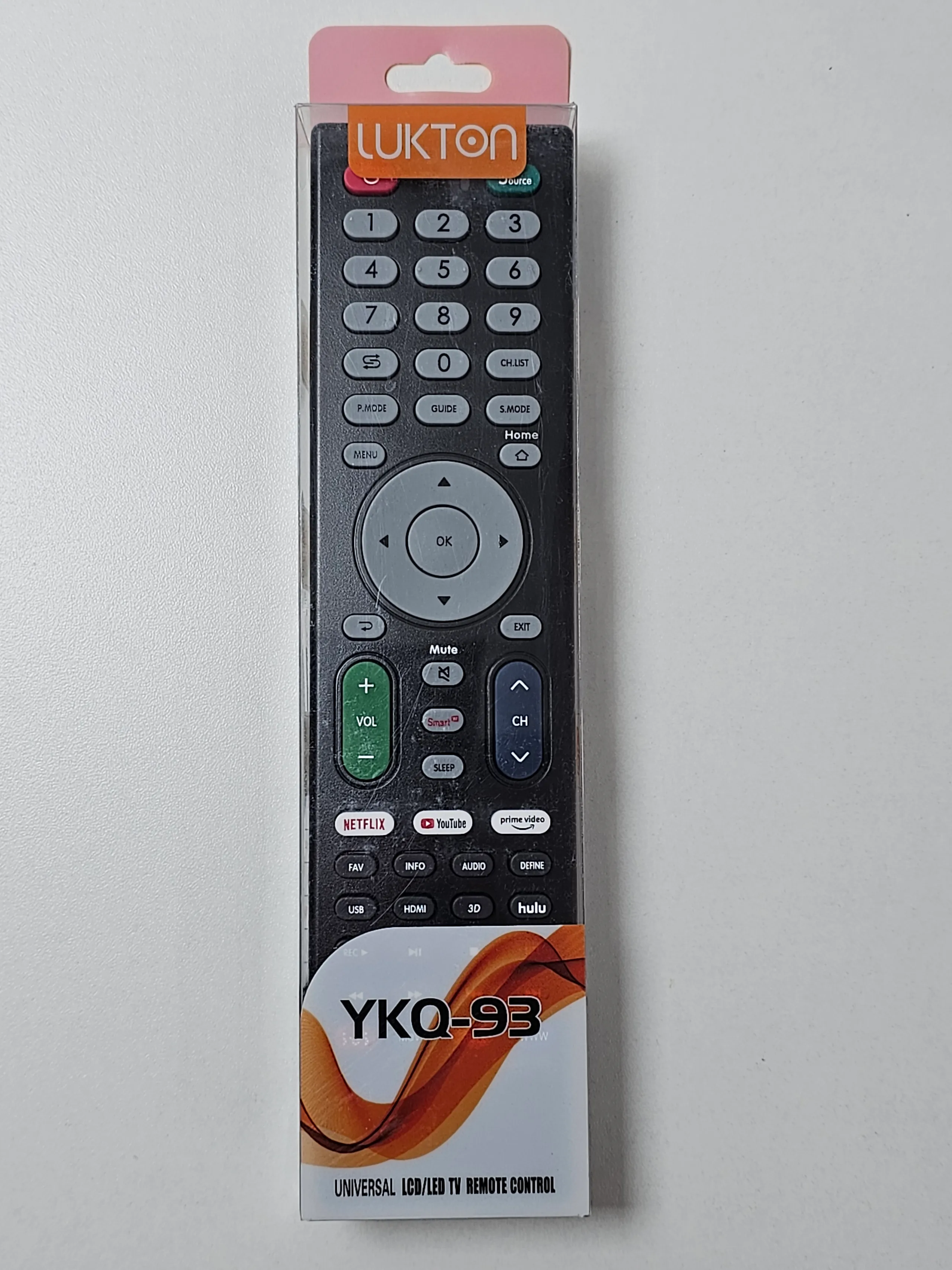 Controle Remoto Universal YKQ-93 Lukton
