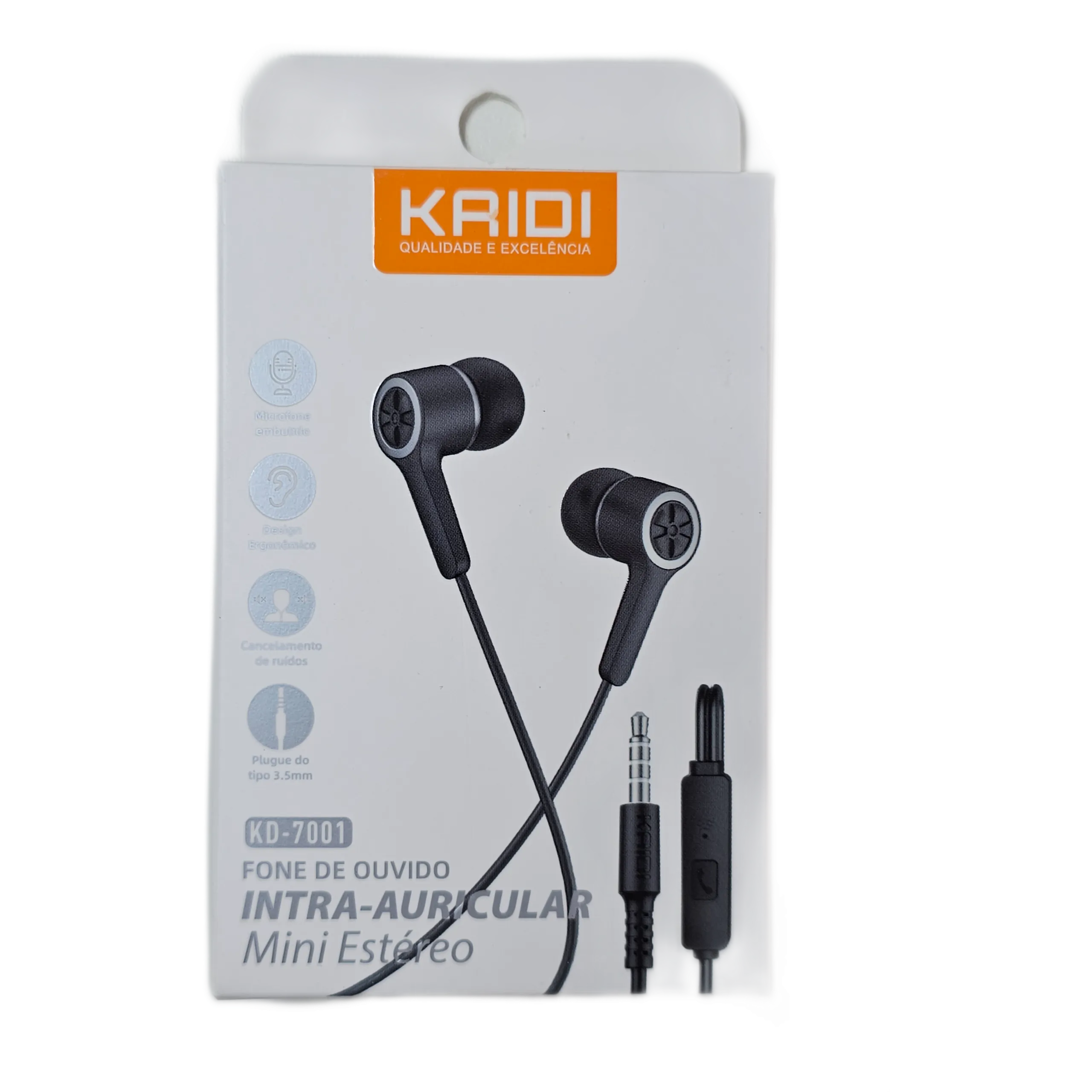 Fone de Ouvido Kaidi KD-7001