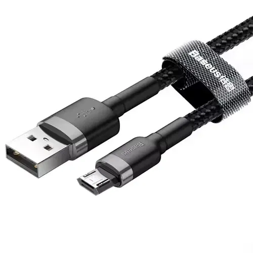 Cabo de Carga Baseus USBA-MicroUSB 2.4A 1M