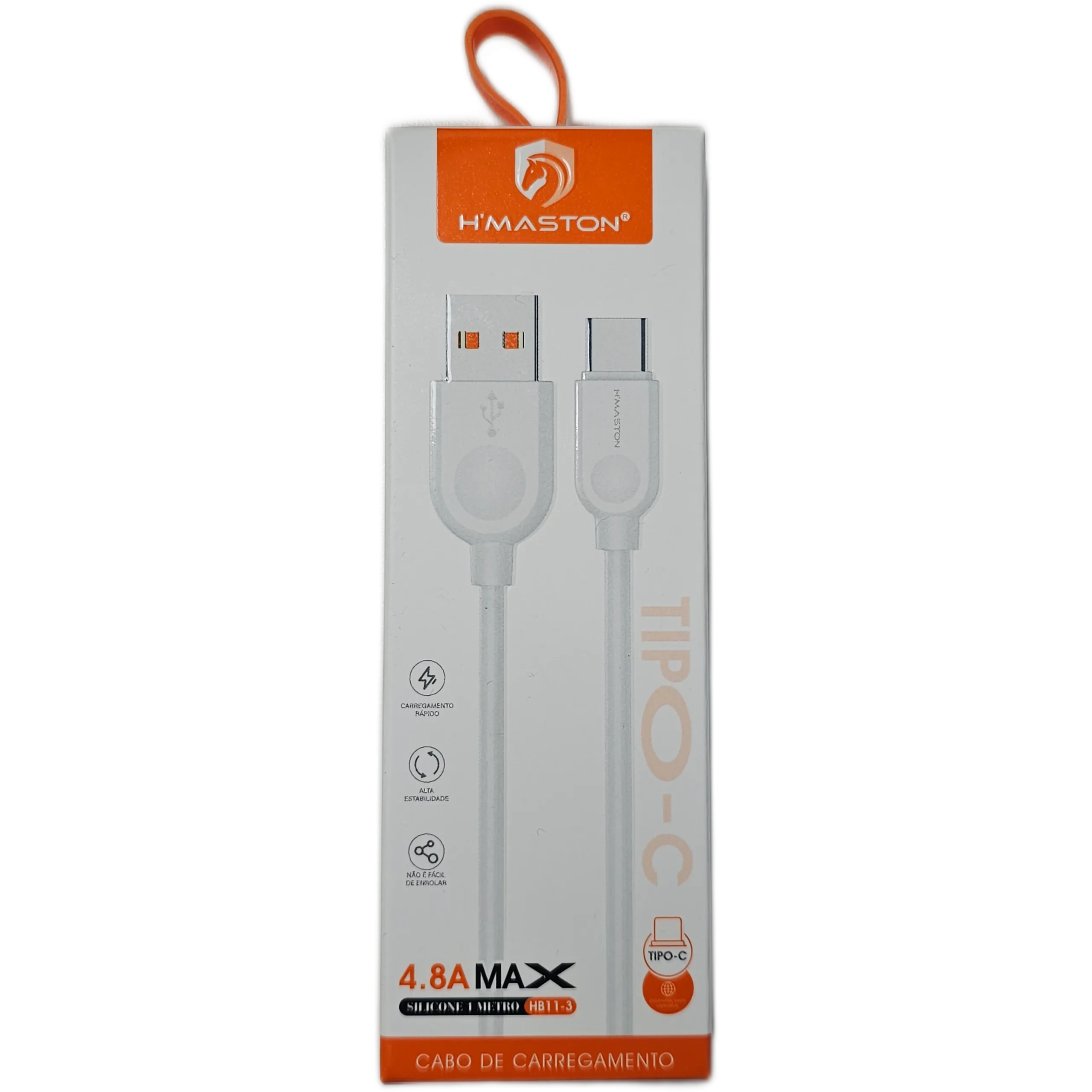 Cabo de Carga H'maston USBA-USBC 1M