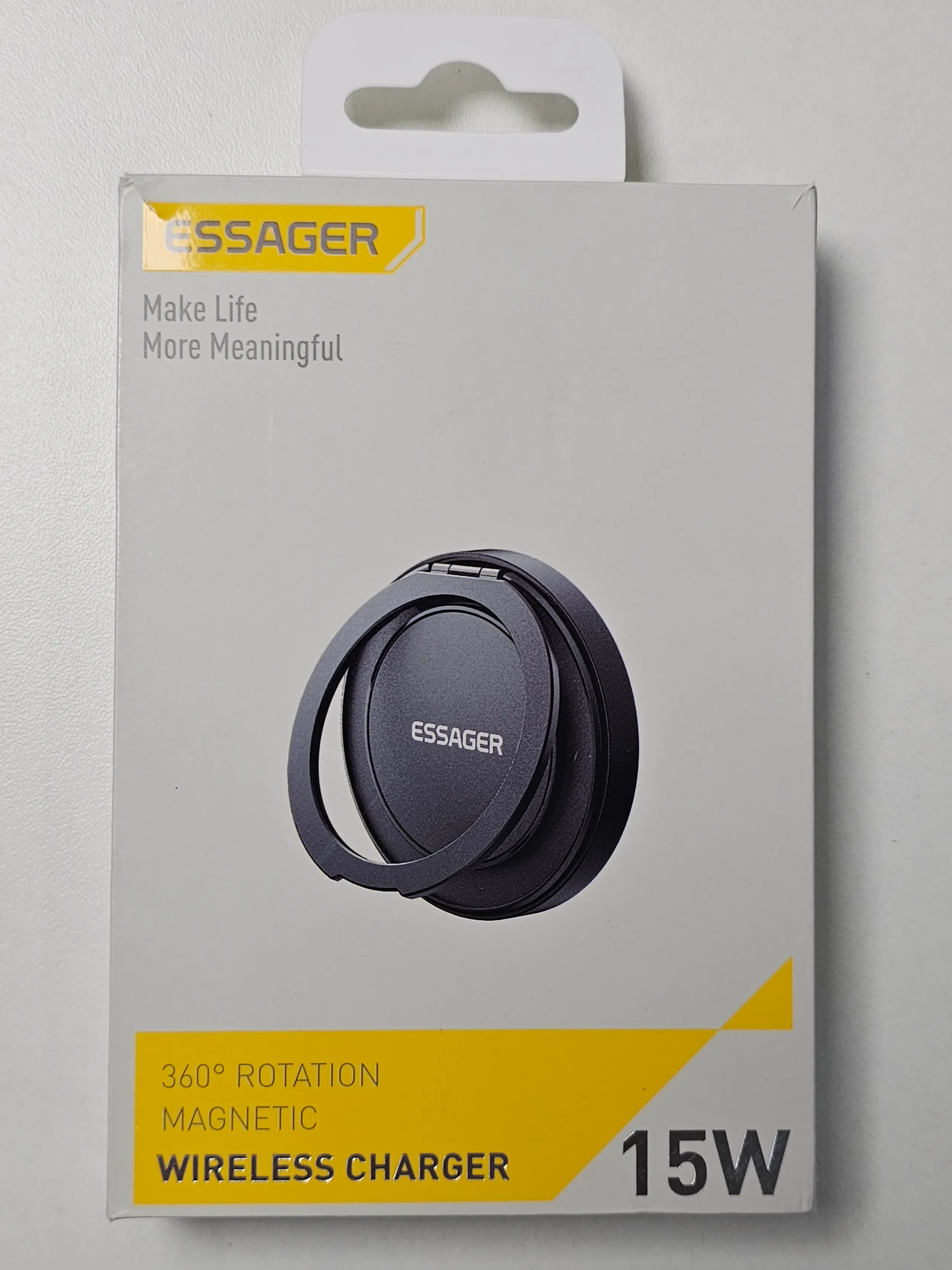 Carregador de Indução Essager 15W 360 Rotation