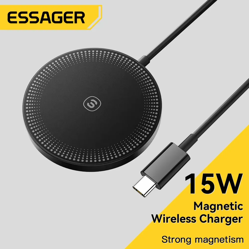 Carregador de Indução Essager 15W Magnetic