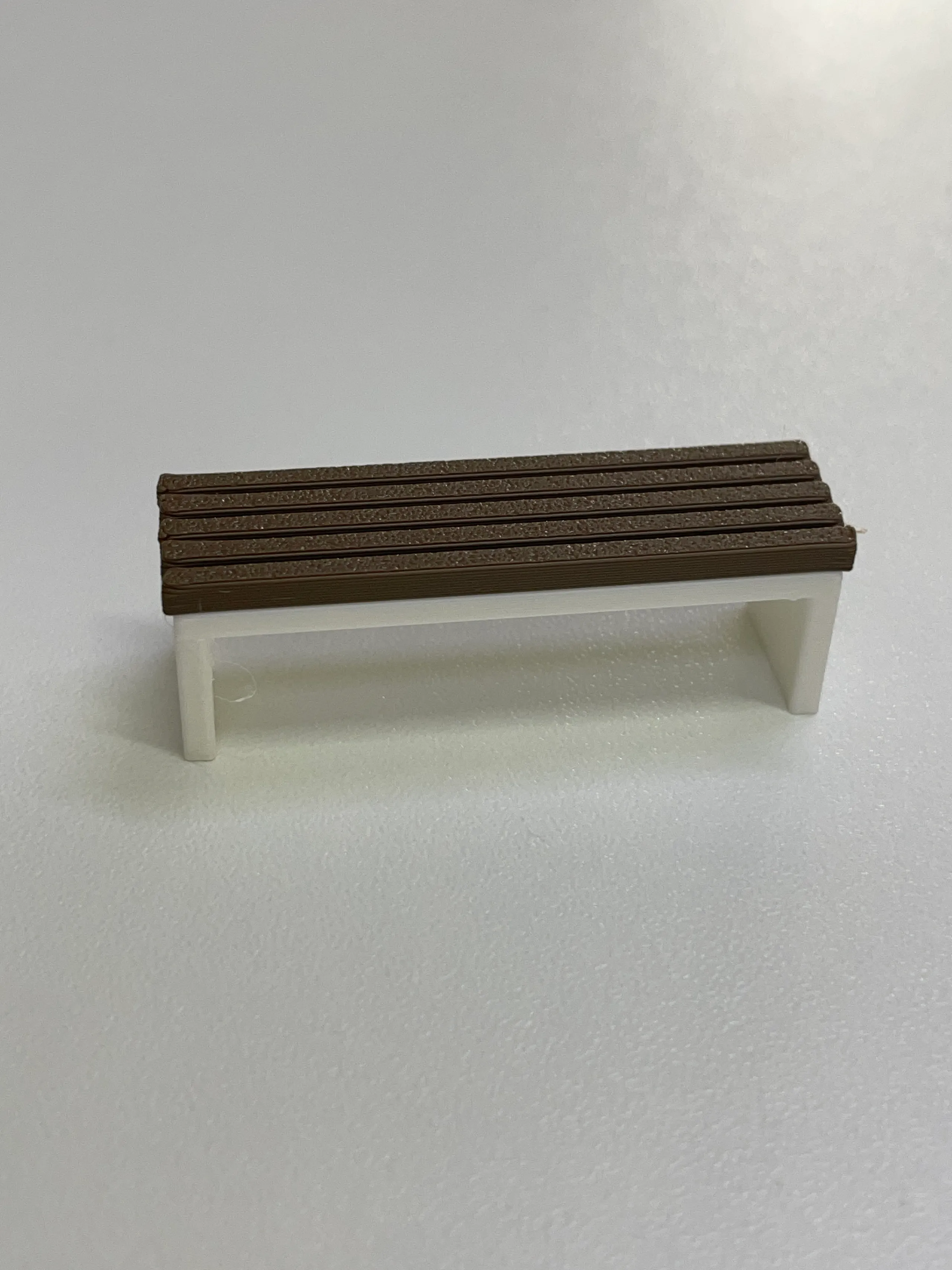 Banco decorativo — Miniatura de praça