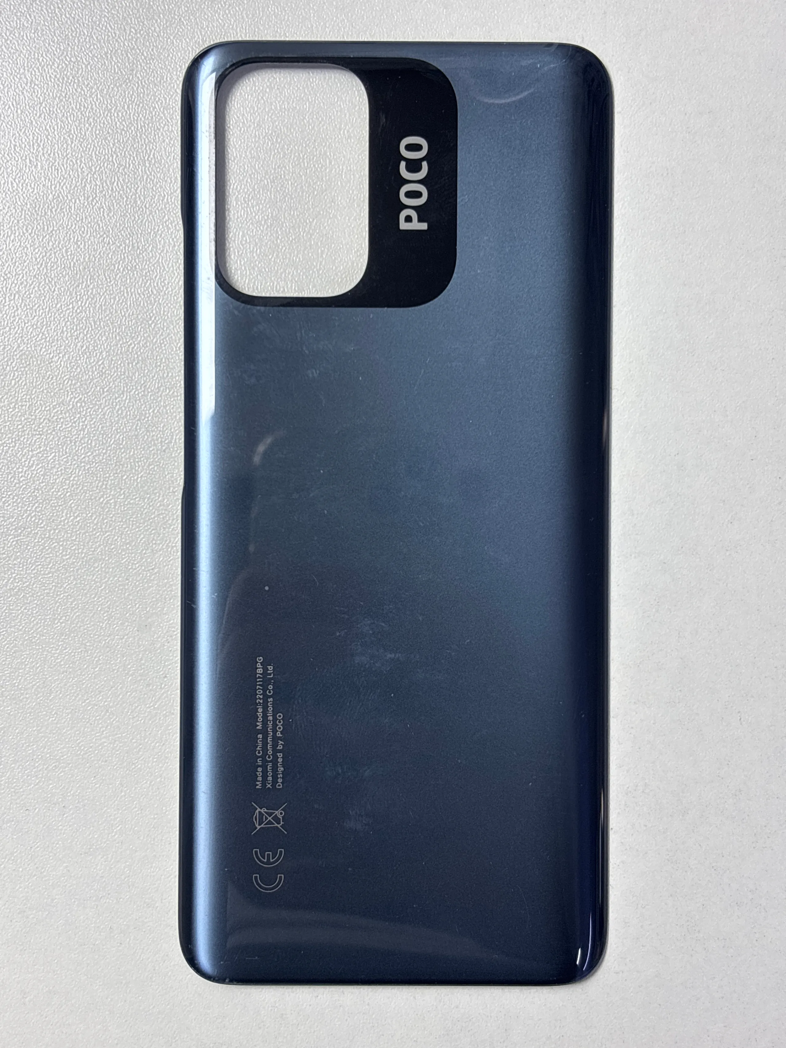 Tampa Traseira Preta Xiaomi Poco M5S Original Retirada
